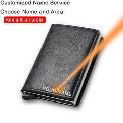 Rfid Card Holder Men Wallets